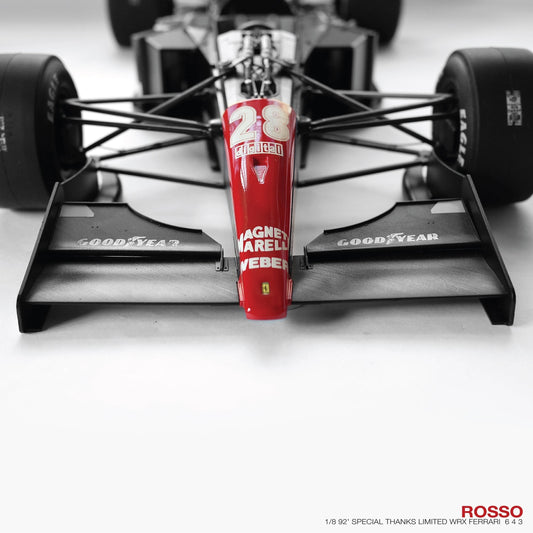 The Beauty of Vintage Rosso 1/8th Scale Ferrari F643