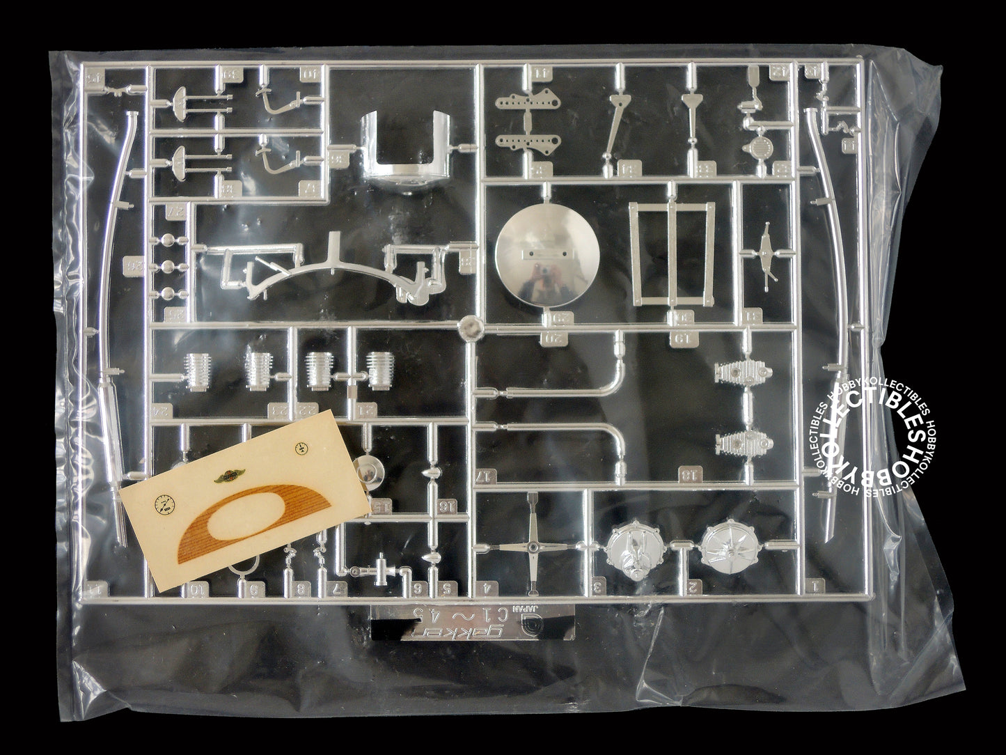 Gakken Vintage 1/16 Morgan Three Wheeler Model Kit