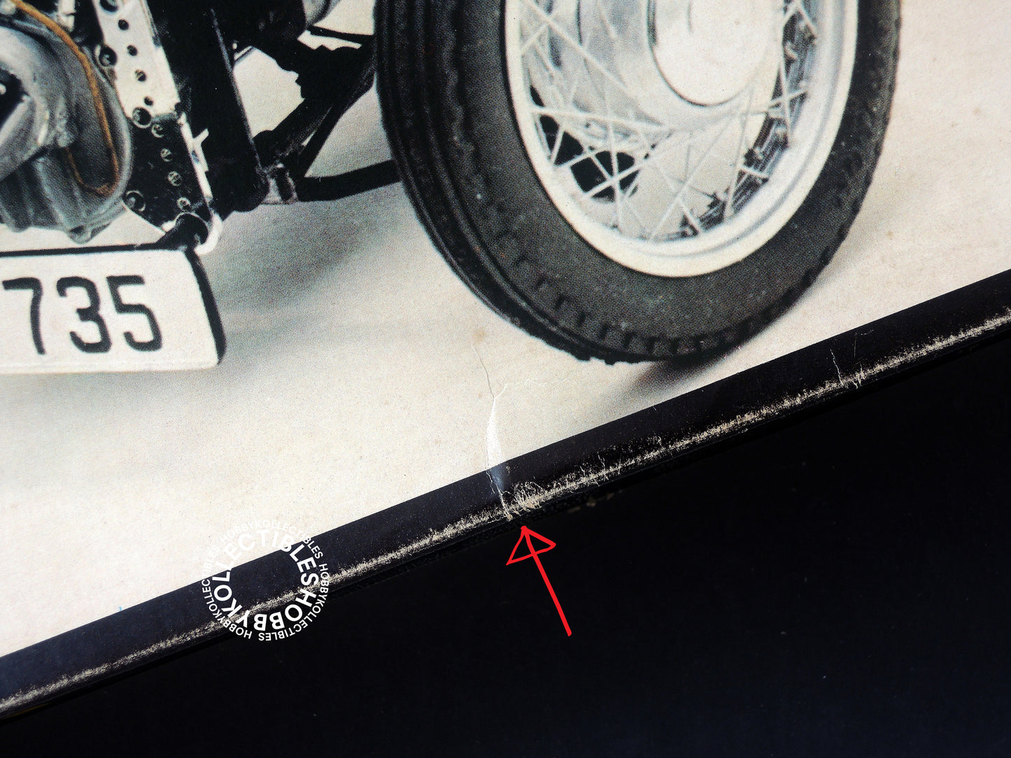 Gakken Vintage 1/16 Morgan Three Wheeler Model Kit