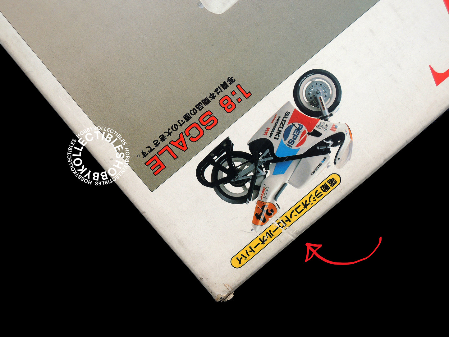 Kyosho Vintage 1/8 RC Suzuki RGV-Γ GP Motorcycle #3004