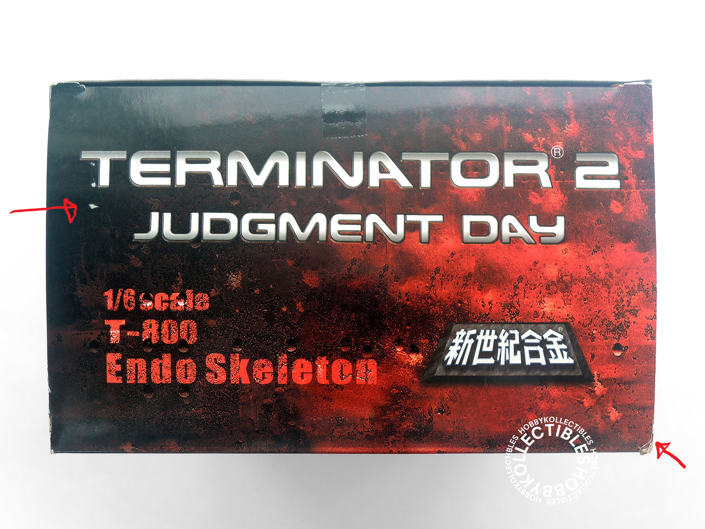 Aoshima Terminator2 1/6 T-800 Diecast Figure Weathering Limited Ed.