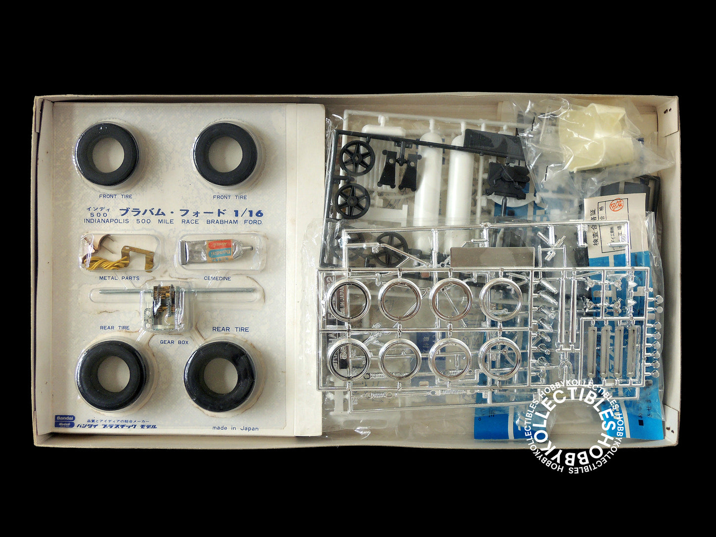 Bandai Vintage 1/16 Dynamic Indy 500 Brabham Ford Model Kit