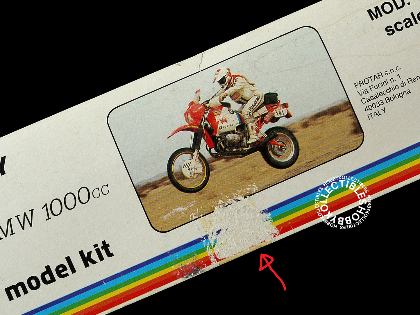 Protar Vintage 1/9 BMW Rally Mod. 11203 Motorcycle Model Kit