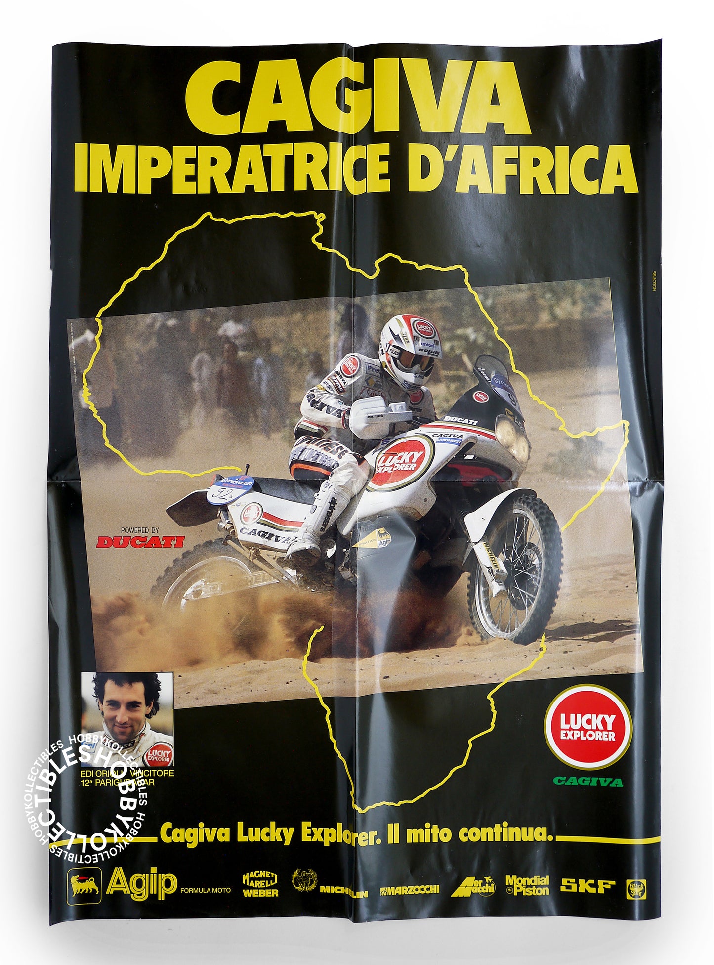 Protar 1/9 Cagiva Lucky Explorer Mod. 209 Metal Frame Motorcycle Kit