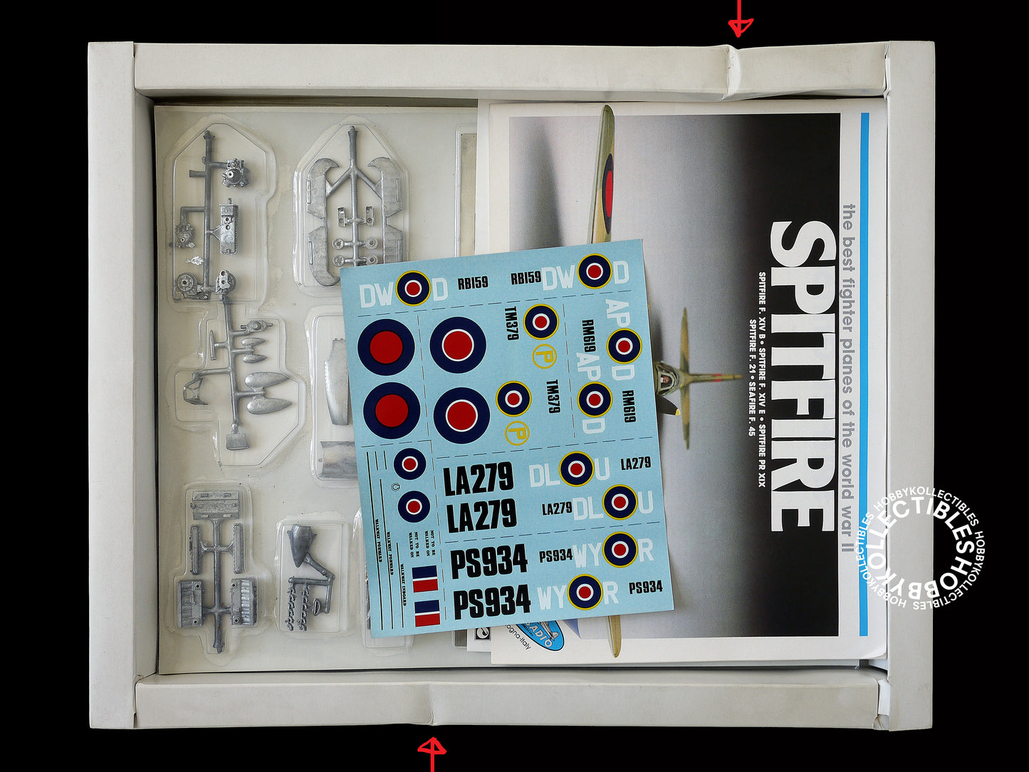Casadio Gunze 1/48 Spitfire F.XIV E Fighter Metal Model Kit
