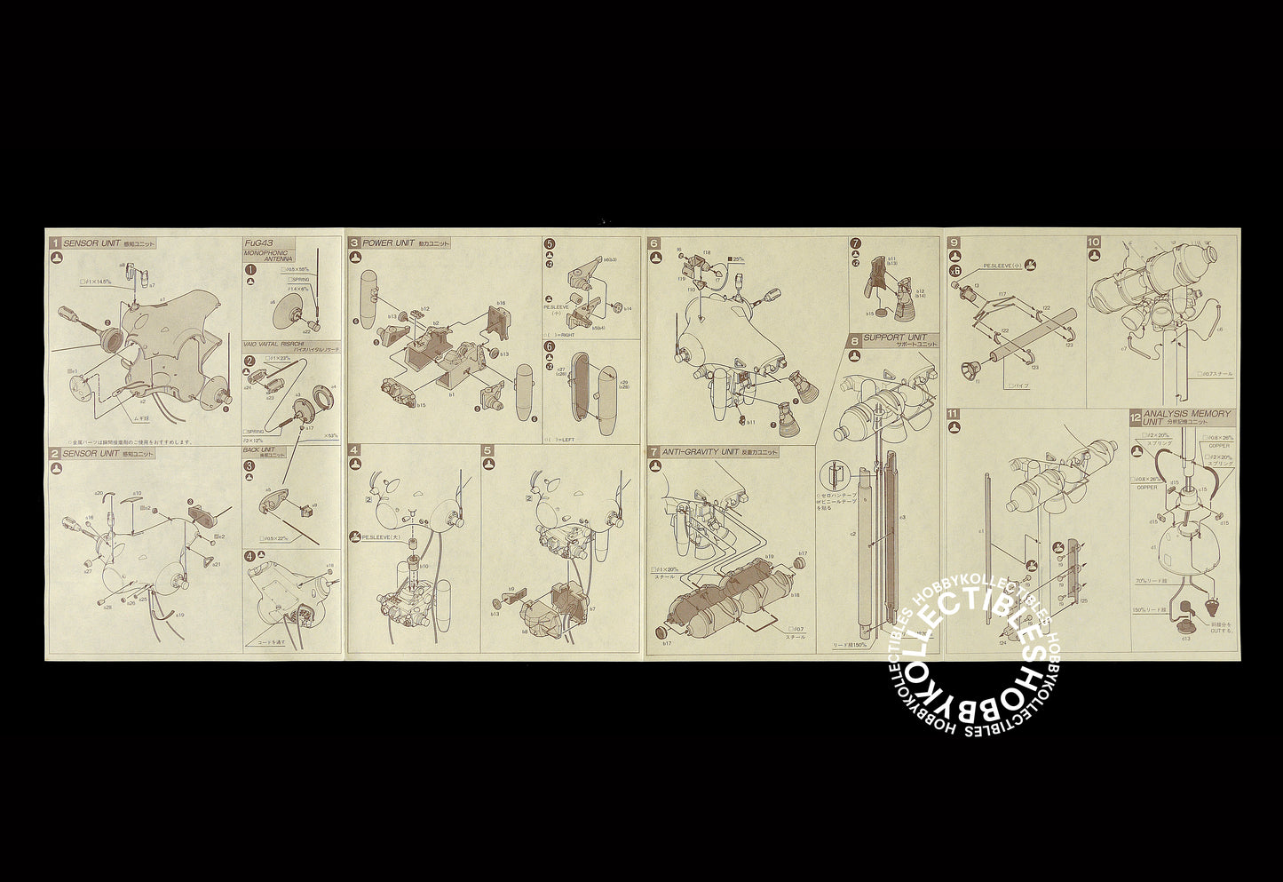 SF3D Original Vintage Ma.K 1/20 Krachenvogel FNS465 Model Kit