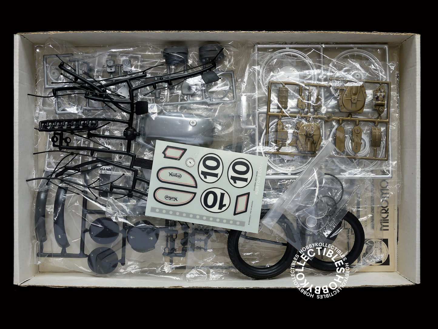 Protar 1/9 Vintage Norton 500cc Mod.109 Motorcycle Model kit