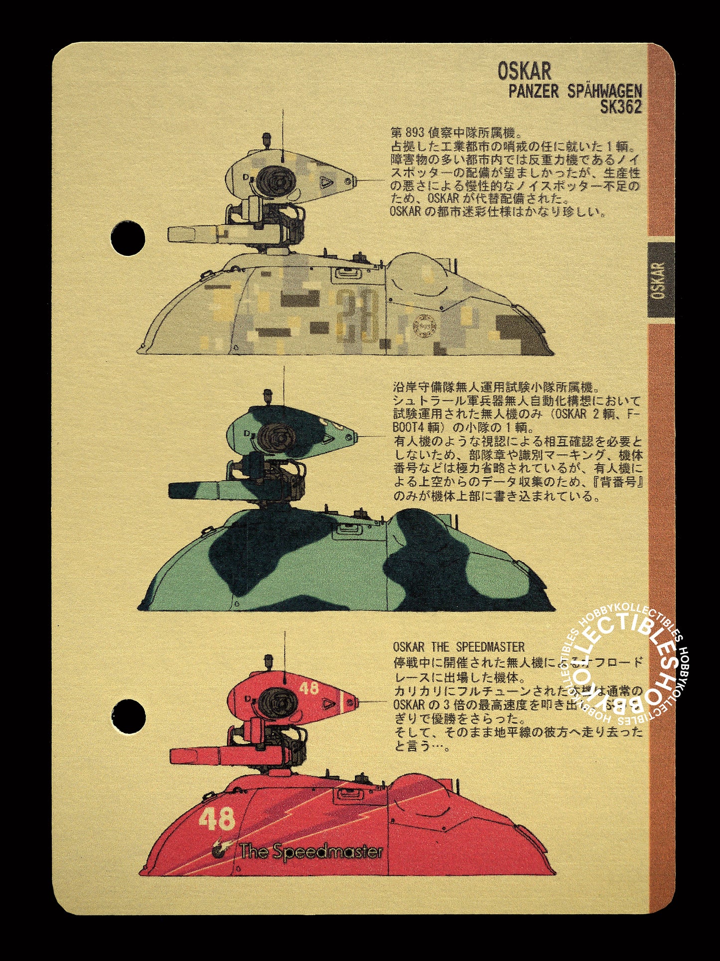 Tenbowkissa Ma.k SF3D 1/76 Oskar SK362 Resin Model Kit