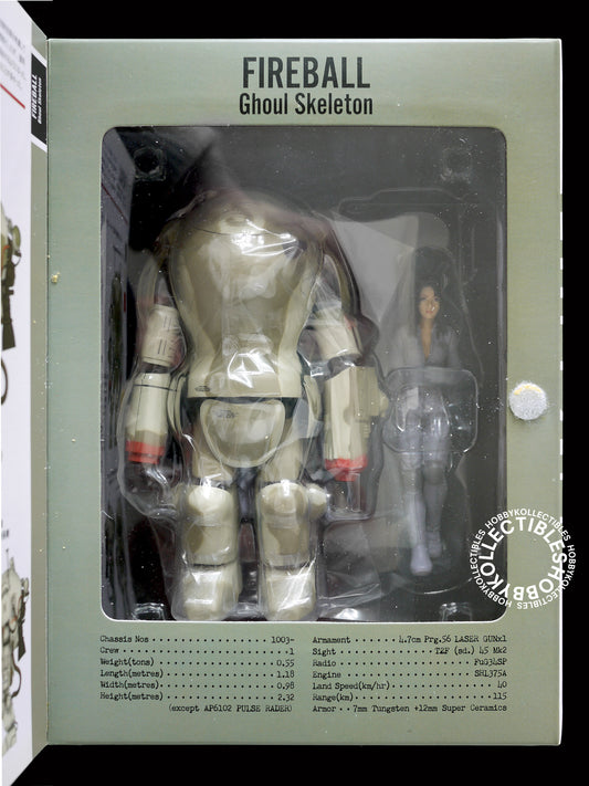 Ma.K Sentinal SF3D #01 1/16 SAFS Fireball Ghoul Skeleton Action figure Factory Sealed