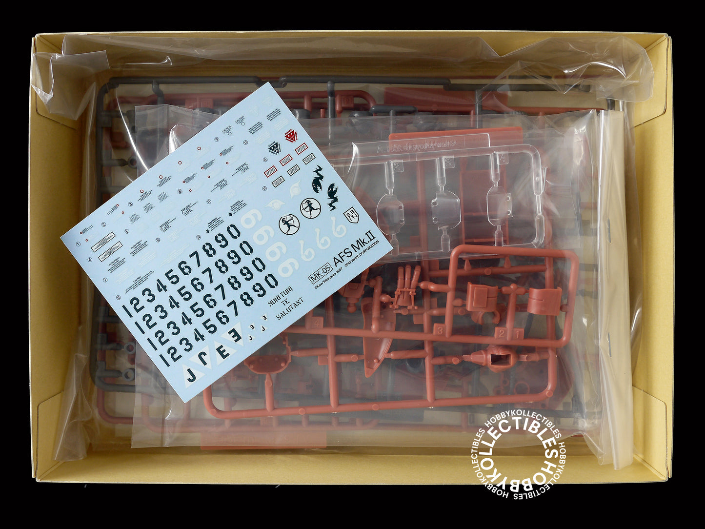 Ma.K Wave SF3D 1/20 AFS Special Ed. Kow's 60th Birthday Model Kit