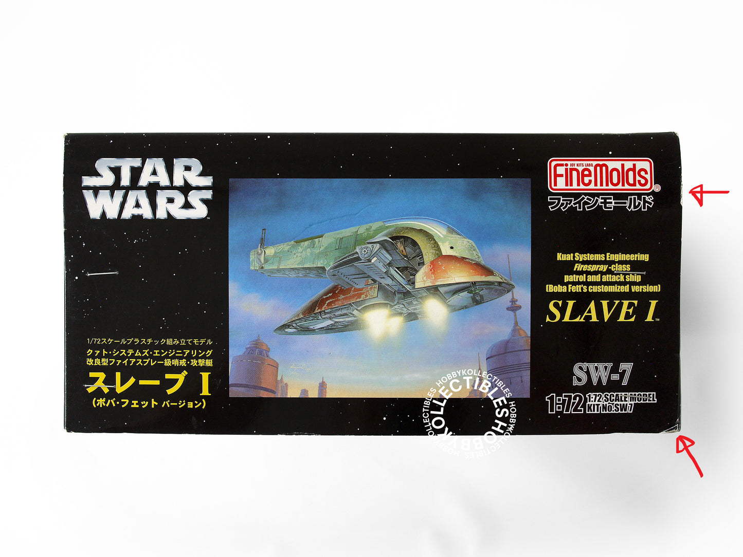 FineMolds Star Wars 1/72 SLAVE I SW-7Limited Edition Model Kit
