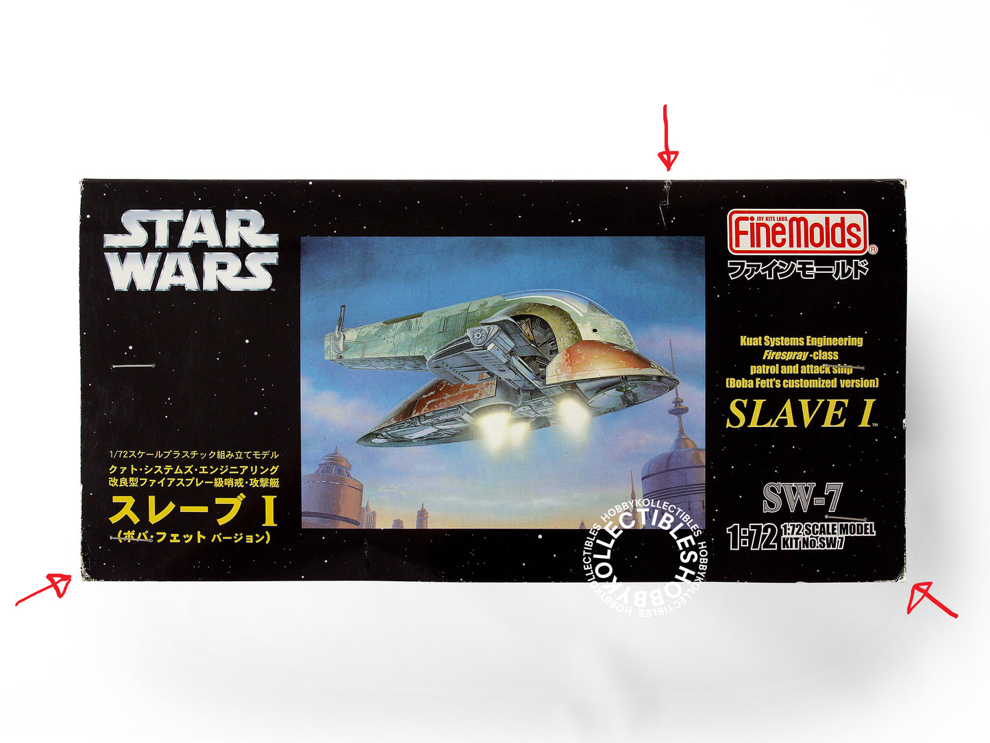 FineMolds Star Wars 1/72 SLAVE I SW-7Limited Edition Model Kit
