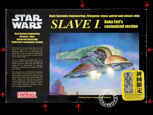 Fine Molds Star Wars 1/72 SLAVE I SW-7 Limited Edition Model Kit FineMolds