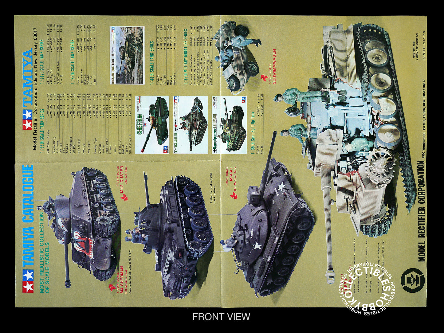 Tamiya Vintage 1/35 Motorized German Tank Leopard MT225 BONUS