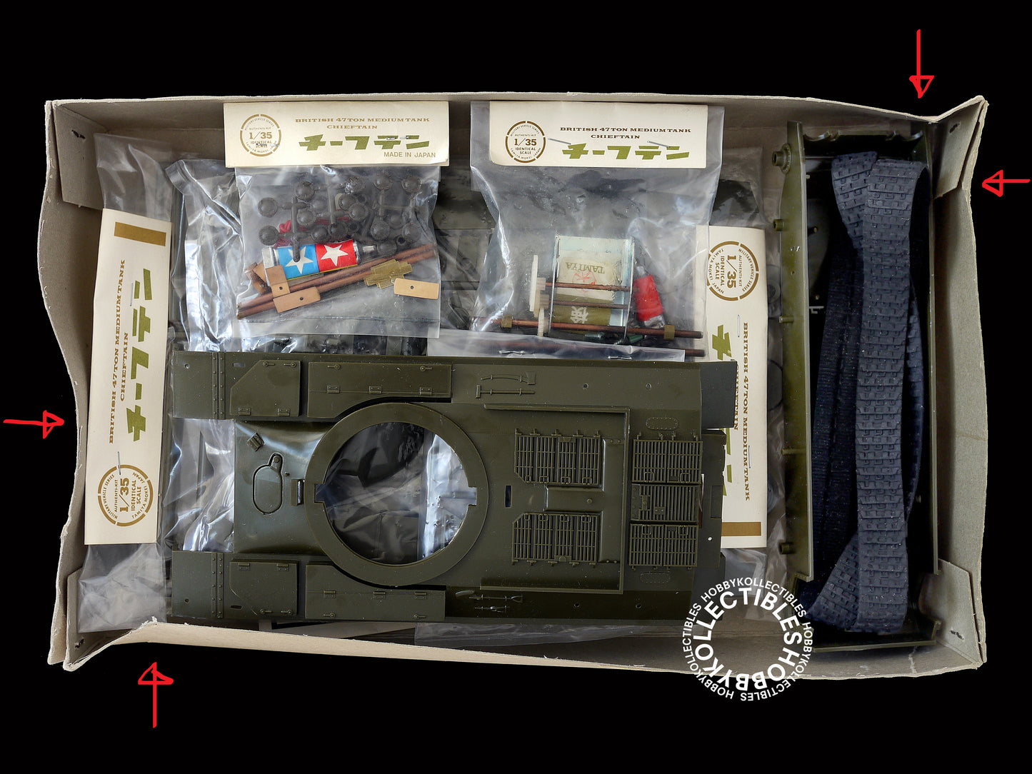 Tamiya Mokei Vintage 1/35 Motorize Britsh Chieftain Tank MT111