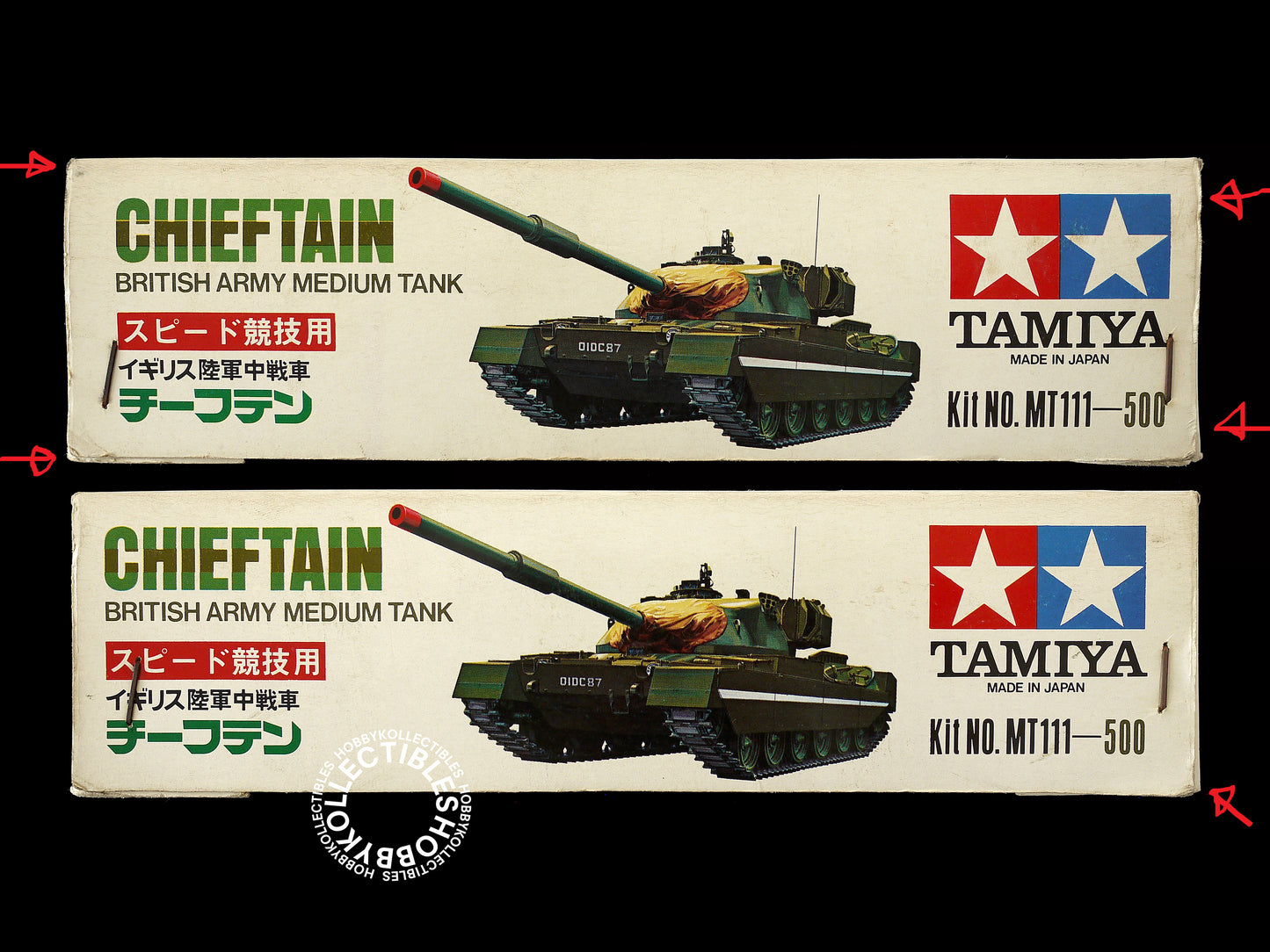 Tamiya Mokei Vintage 1/35 Motorize Britsh Chieftain Tank MT111