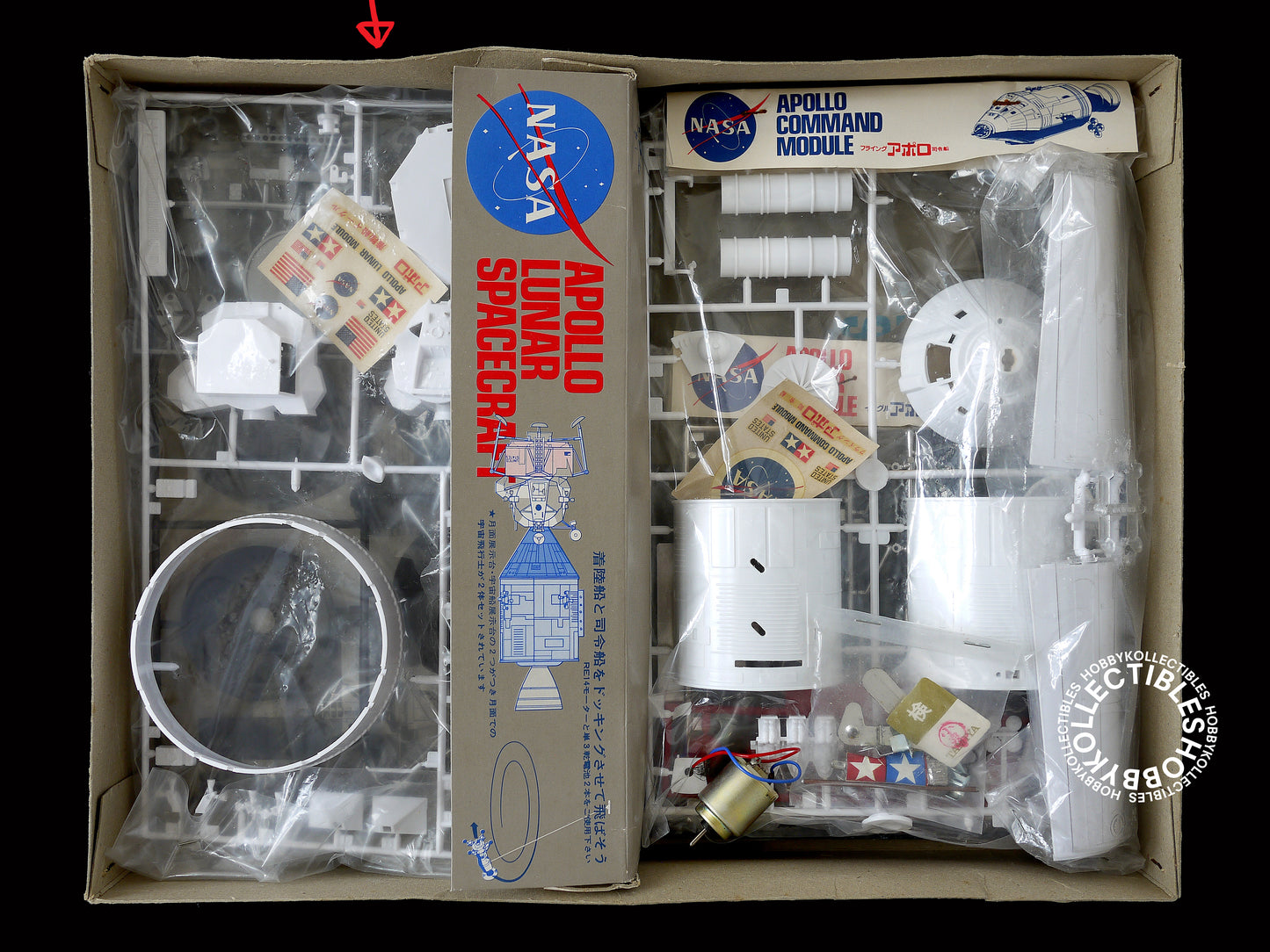 Tamiya 1/70 Vintage Apollo Lunar Spacecraft 1969 Model Kit