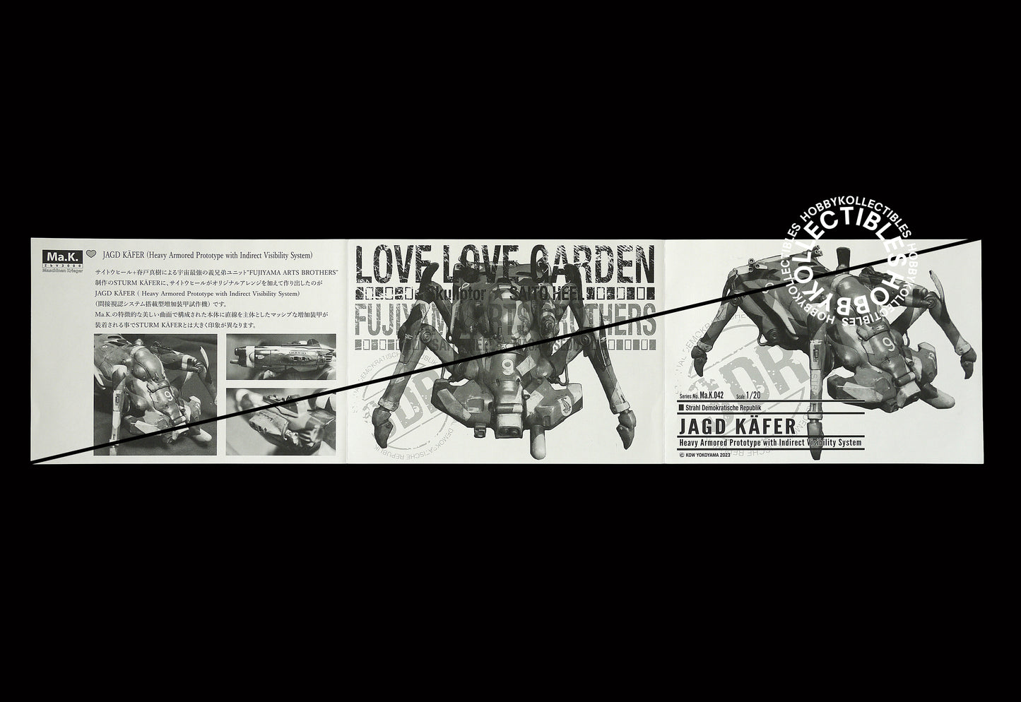 Ma.K Love Love Garden SF3D 1/20 Jagd Käfer Resin Model Kit