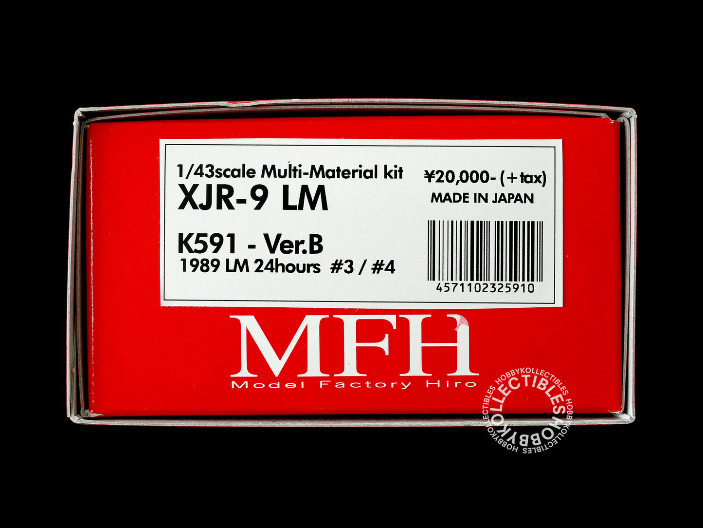 MFH 1/43 XJR-9 LM Racing Ver.B 1989 #3/#4 Model Kit K-591
