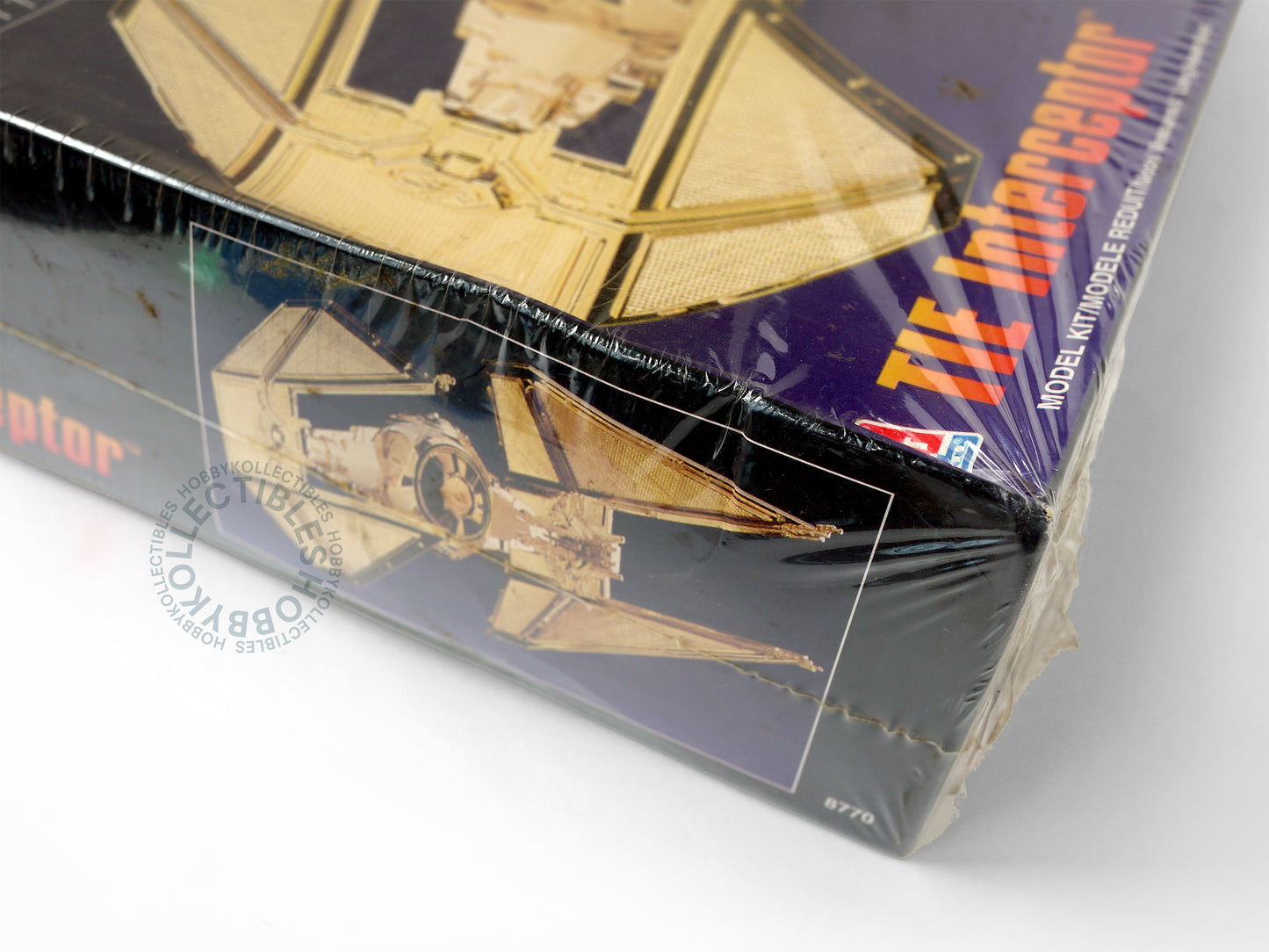 AMT Vintage Star Wars Tie Interceptor Gold Tone Limited Ed. Model Kit