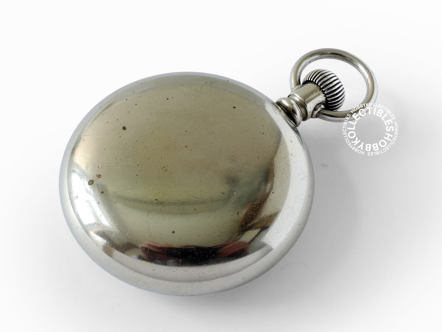 (SOLD in eBay) American Hampden Nickel Open Face Lever Pocket Watch Re-Case