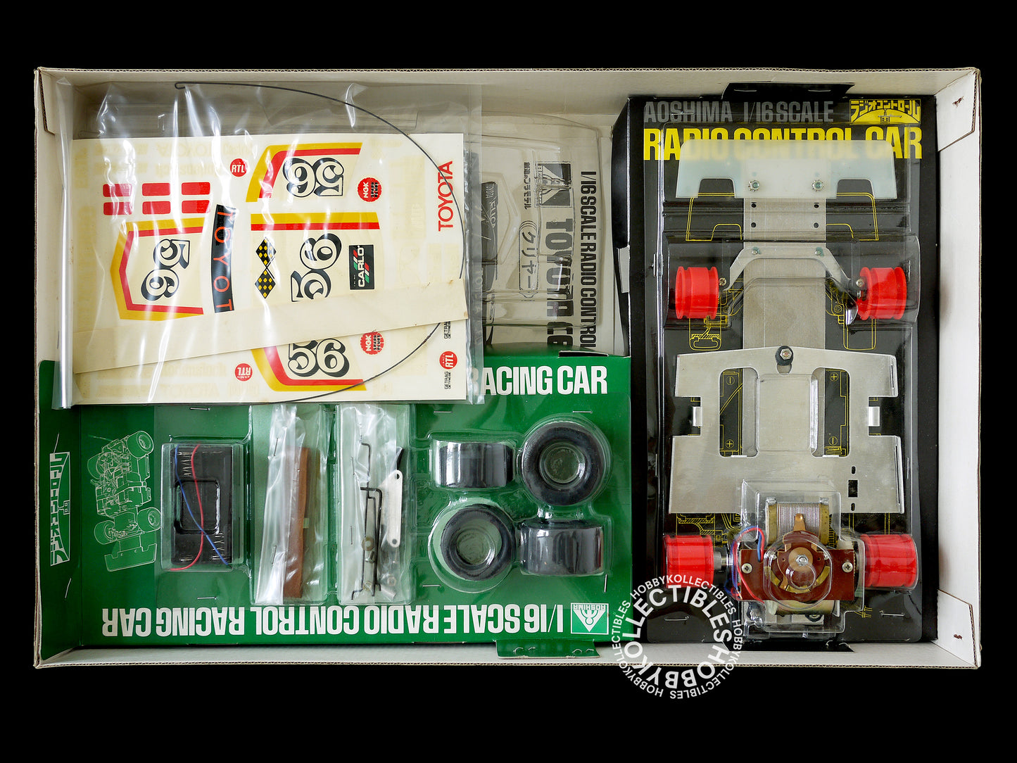 Aoshima Vintage 1/16 RC Toyota Celica LB Turbo Rare Touring Model Kit