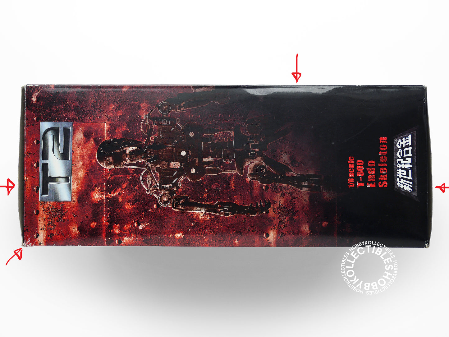 Aoshima Terminator 2 1/6 T-800 Diecast Action Figure Limited Ed.