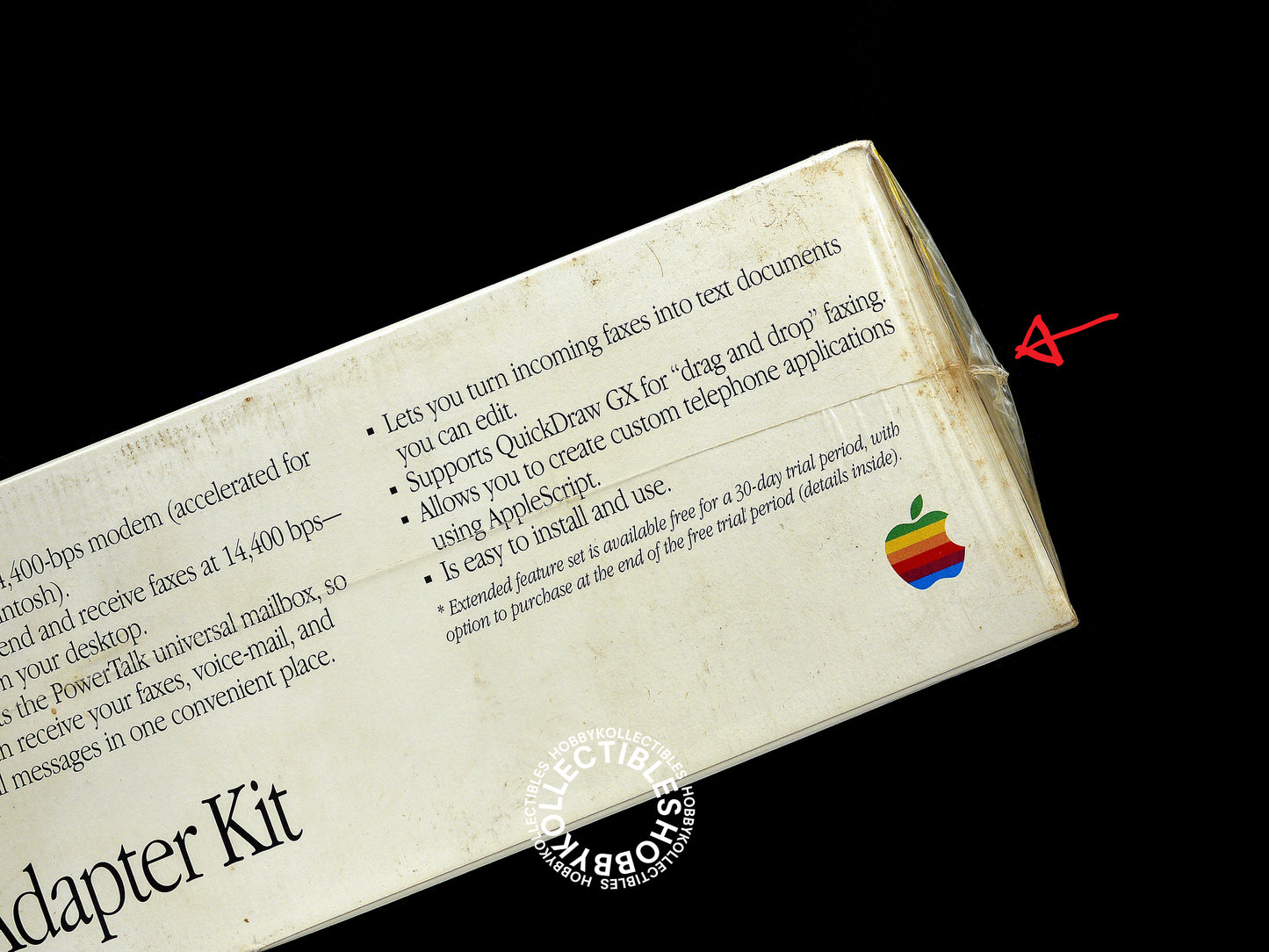 Apple Vintage Power Macintosh GeoPort Telecom Adaptor Kit M3127LL/C Factory Sealed
