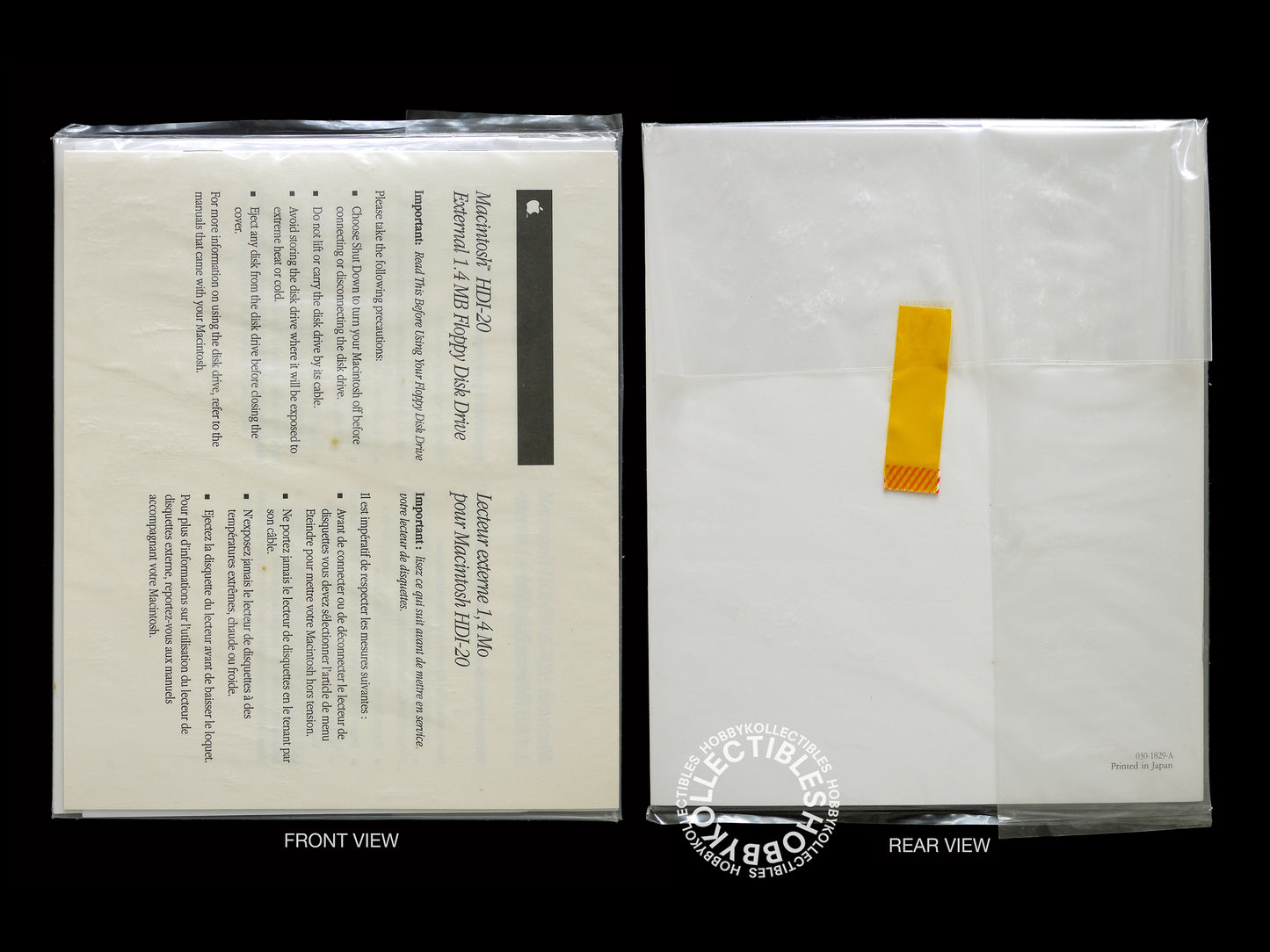 Apple Vintage Macintosh HDI-20 External 1.4Mb Floppy Disk Drive M8061
