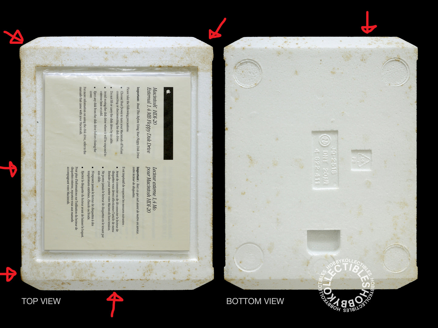 Apple Vintage Macintosh HDI-20 External 1.4Mb Floppy Disk Drive M8061