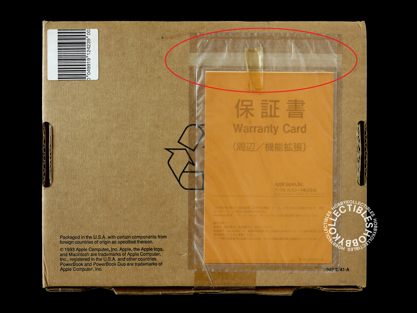 Apple Vintage Macintosh PowerBook Duo Floppy Adaptor M7781 Boxed