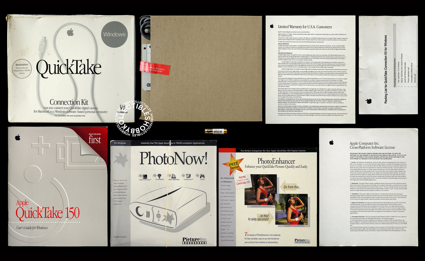 Apple Vintage QuickTake Connection Kit for QuickTake Camera Boxed M3793LL/A