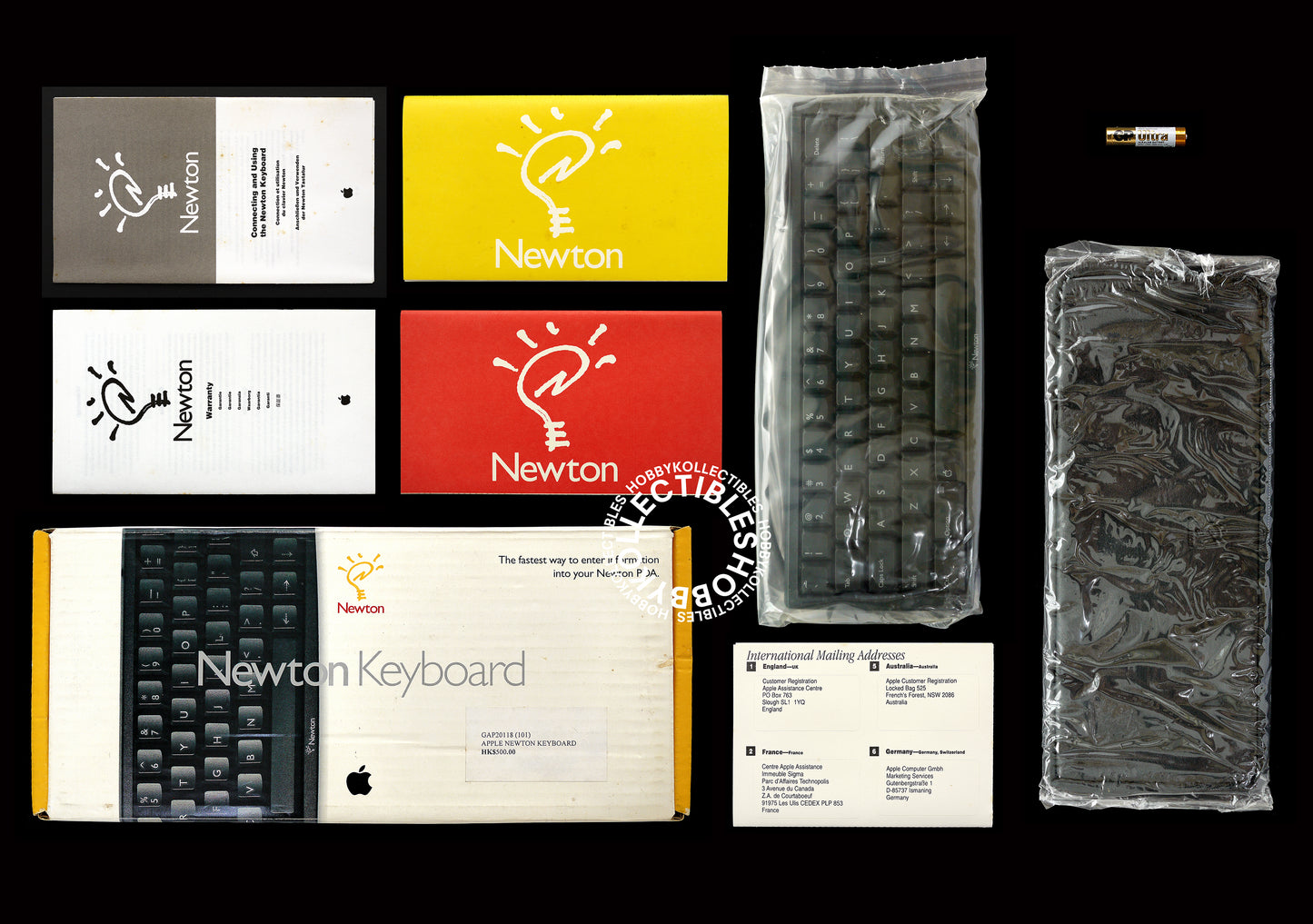Apple Vintage Apple Portable Newton Keyboard Boxed X0035LL/A