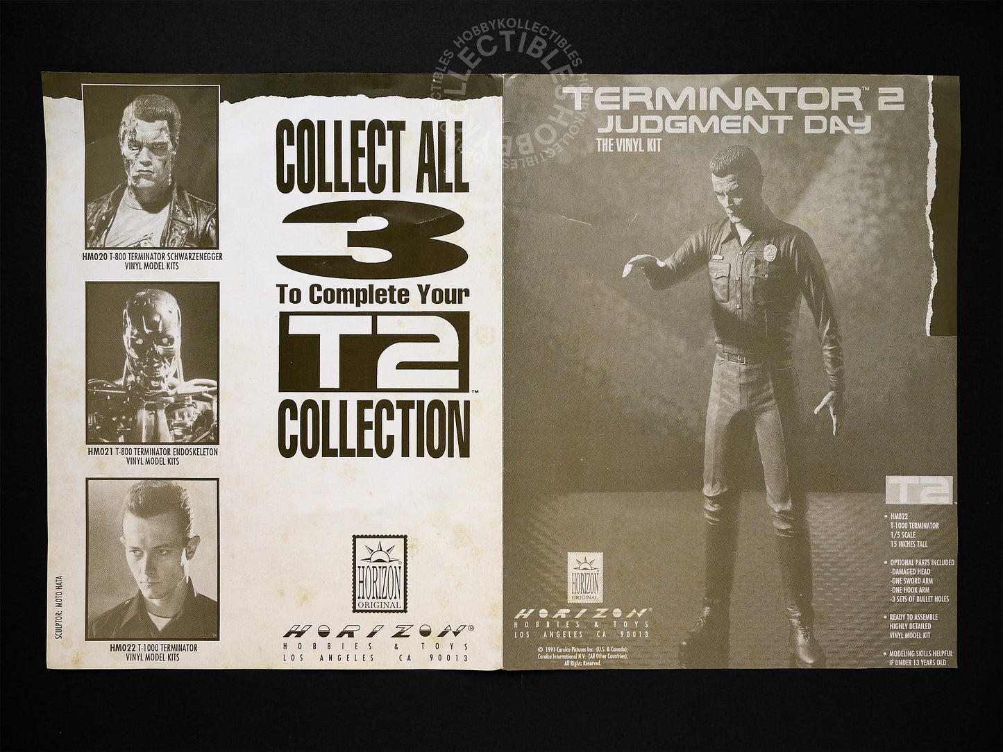 ArgoNauts Vintage 1/5 Terminator 2 T-1000 Vinyl Model Kit