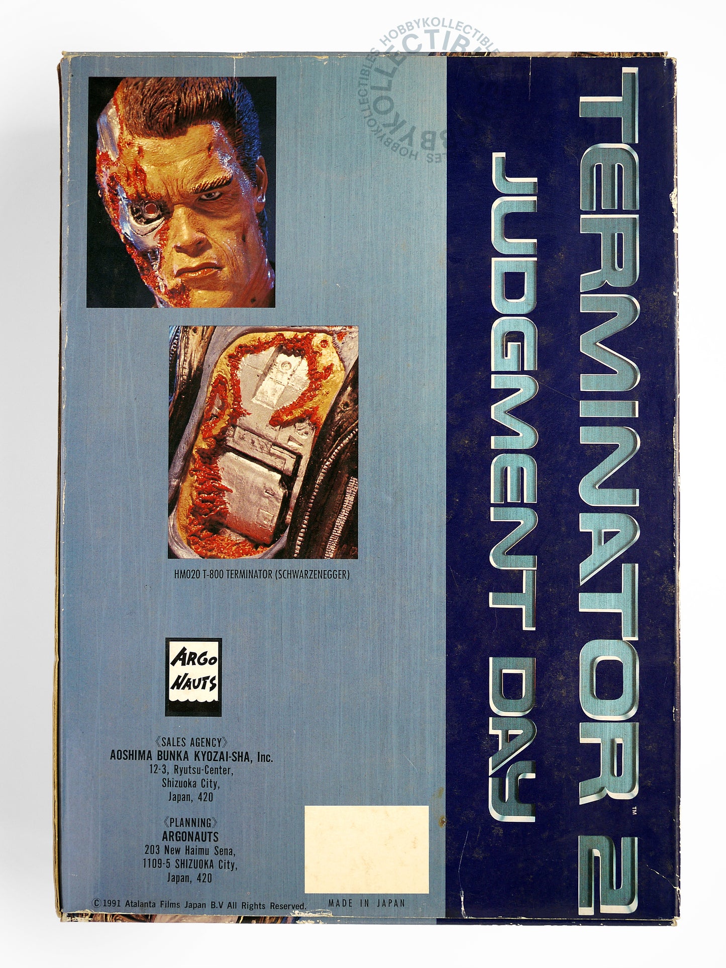 ArgoNauts Vintage 1/5 Terminator T-800 Crush head Vinyl Model Kit
