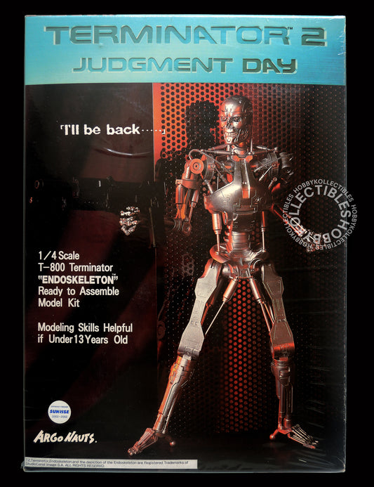 ArgoNauts Terminator 2 1/4 T800 Endoskeleton Vinyl Model Kit