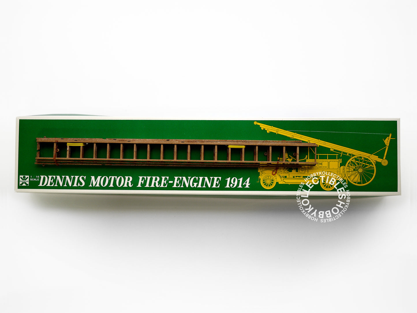 Bandai Vintage 1/16 Dennis Motor Fire-Engine Classic Model Kit