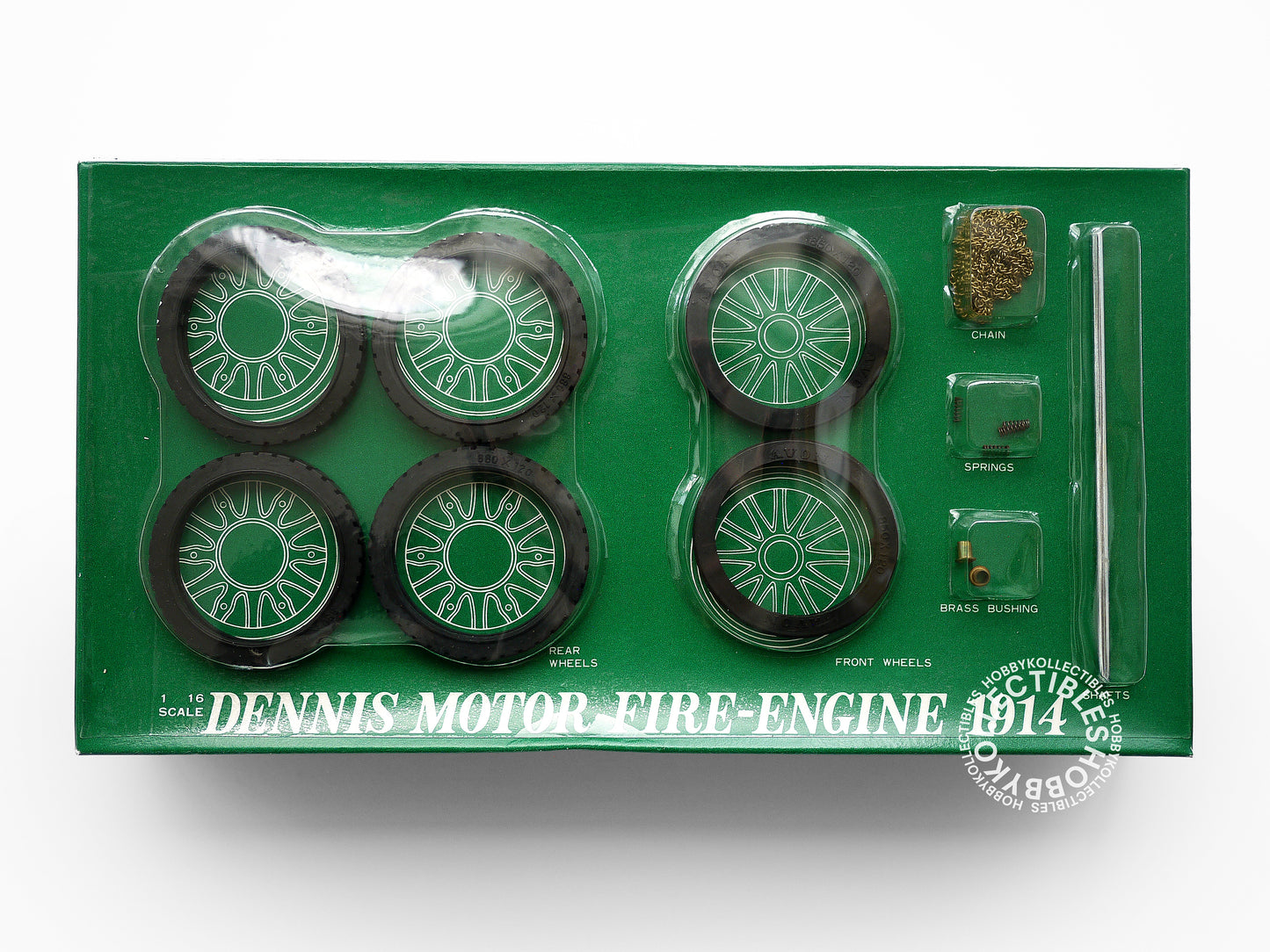 Bandai Vintage 1/16 Dennis Motor Fire-Engine Classic Model Kit