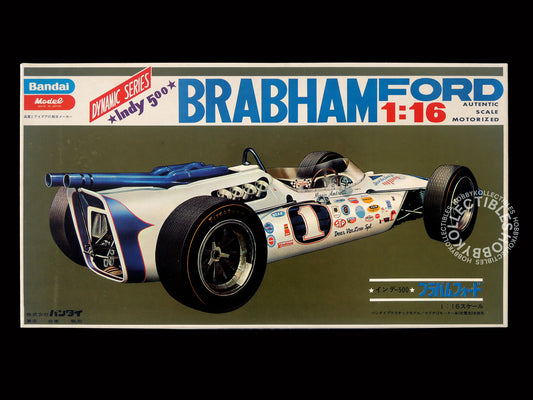 Bandai Vintage 1/16 Dynamic Indy 500 Brabham Ford Model Kit
