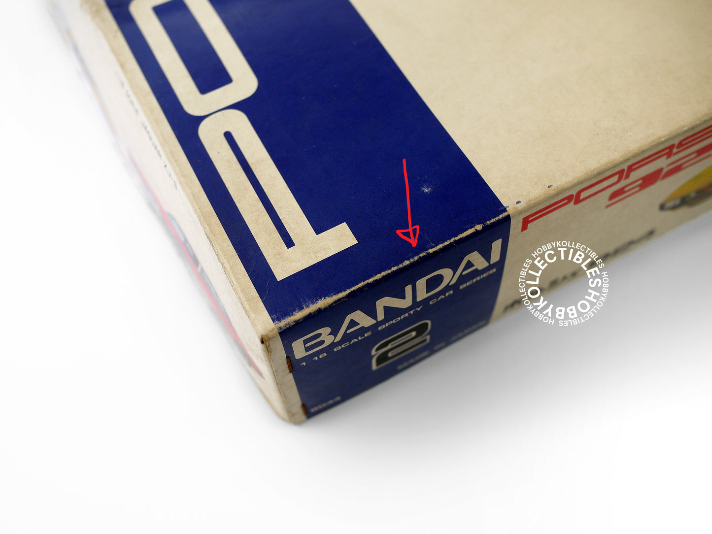 Bandai Vintage 1/16 Porsche 924 Sporty Car Model Kit Rare