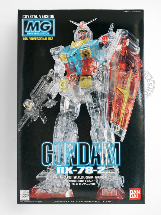 Bandai 1/100 Gundam RX-78-2 Crystal Version Model Kit