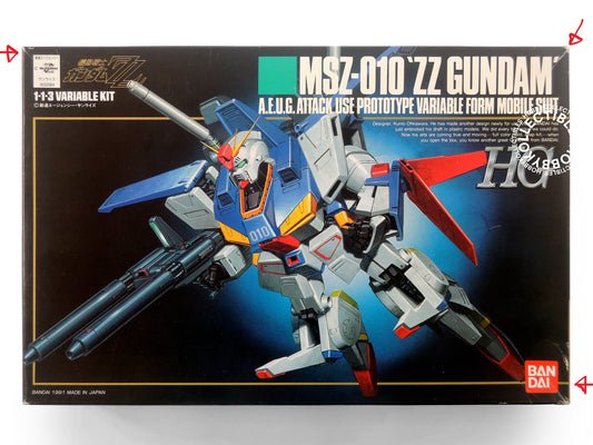Bandai 1/144 Gundam MSZ-010 ZZ Gundam Model Kit