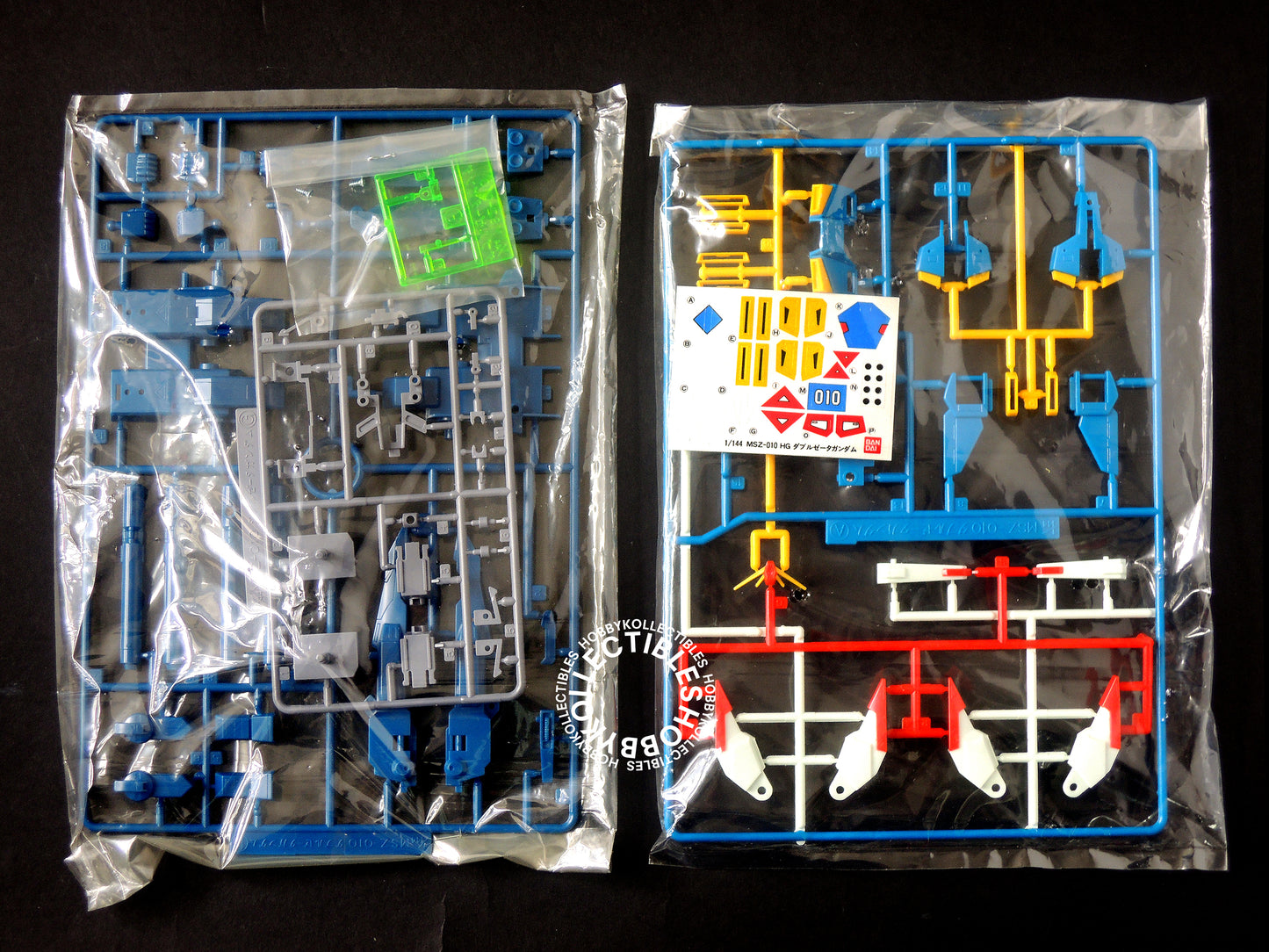 Bandai 1/144 Gundam MSZ-010 ZZ Gundam Model Kit