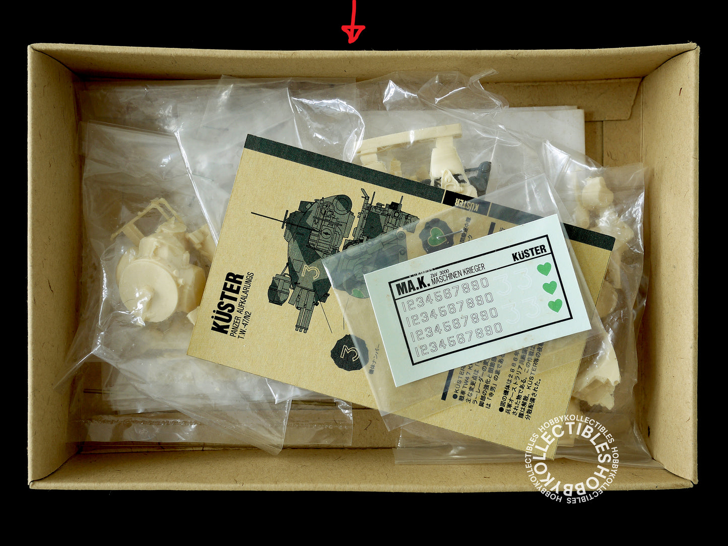 Bomvol Und Zionel Ma.K SF3D 1/35 Küster TW-47/N2 Resin Model Kit