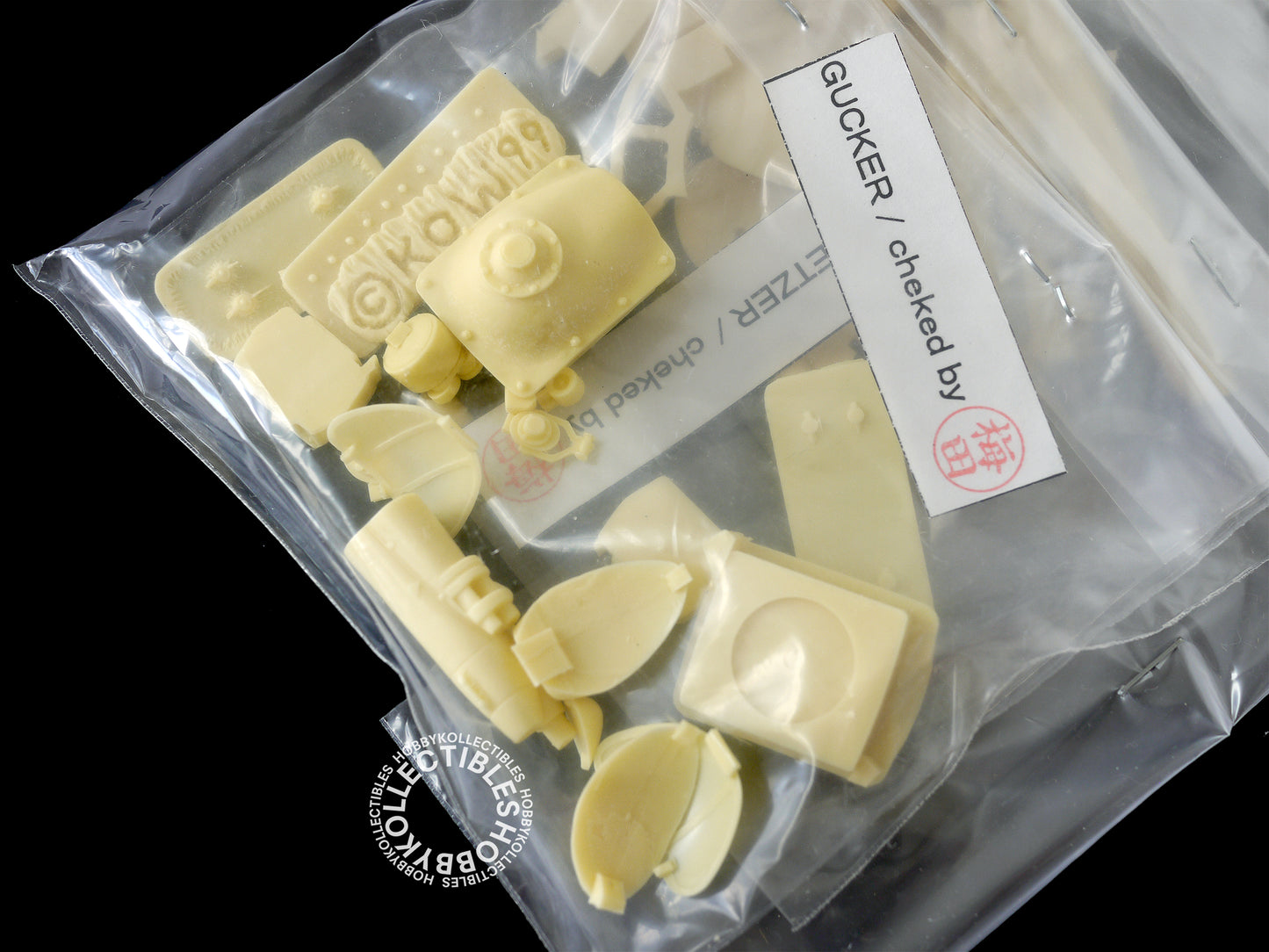 Bomvol Und Zionel Ma.K 1/20 Gucker Ketzer Küster Resin Transkit