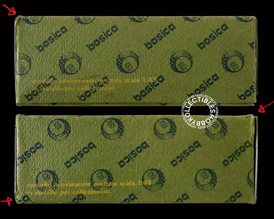 Bosica 1/43 Ferrari GTO 1984 Metal Model Kit Vintage(USED)