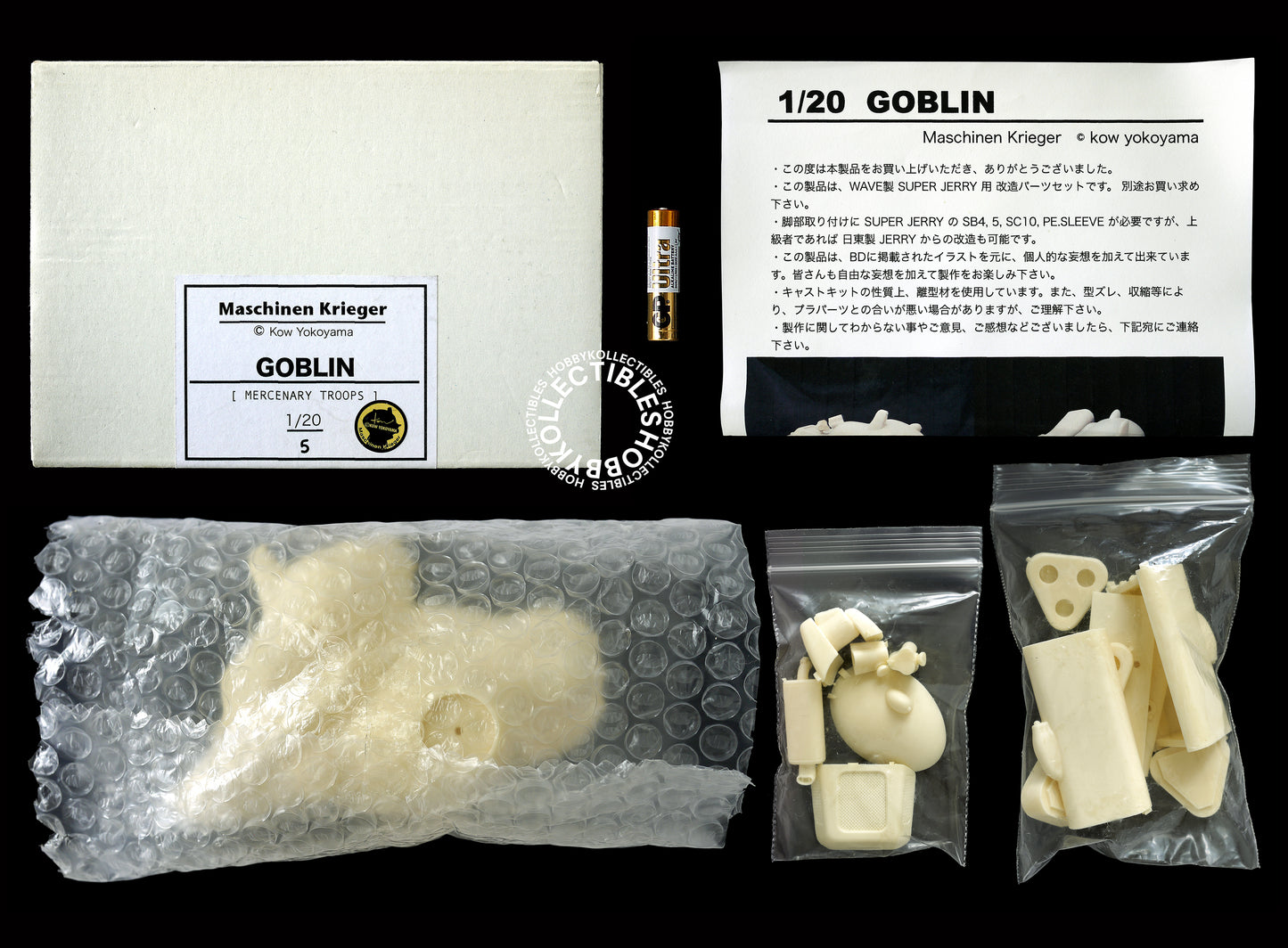 D3 Works Ma.K SF3D 1/20 Goblin Resin Trans Kit Model Kit