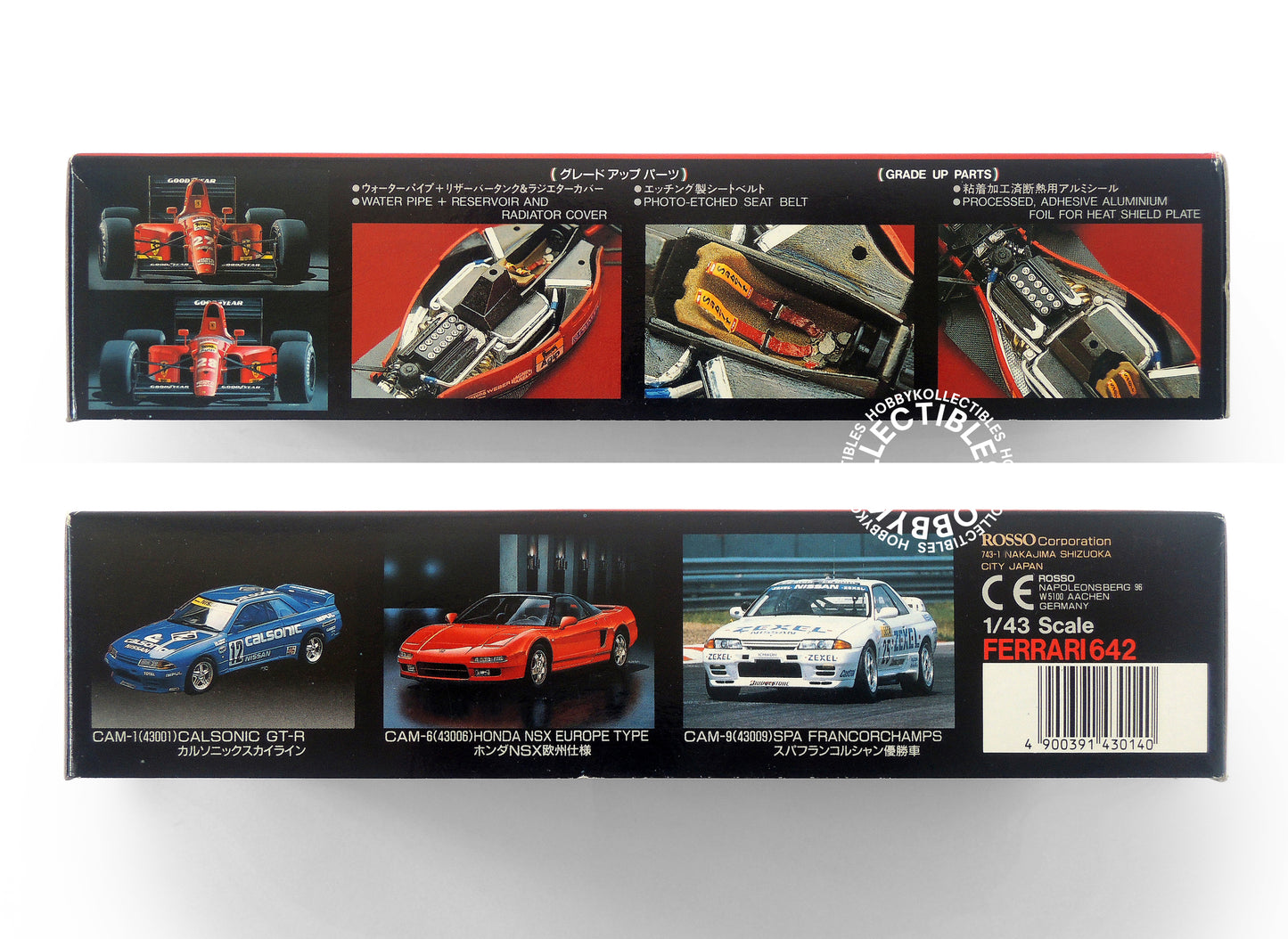 Rosso Vintage 1/43 F1 Ferrari F642 Grade up Maniac V. Model Kit