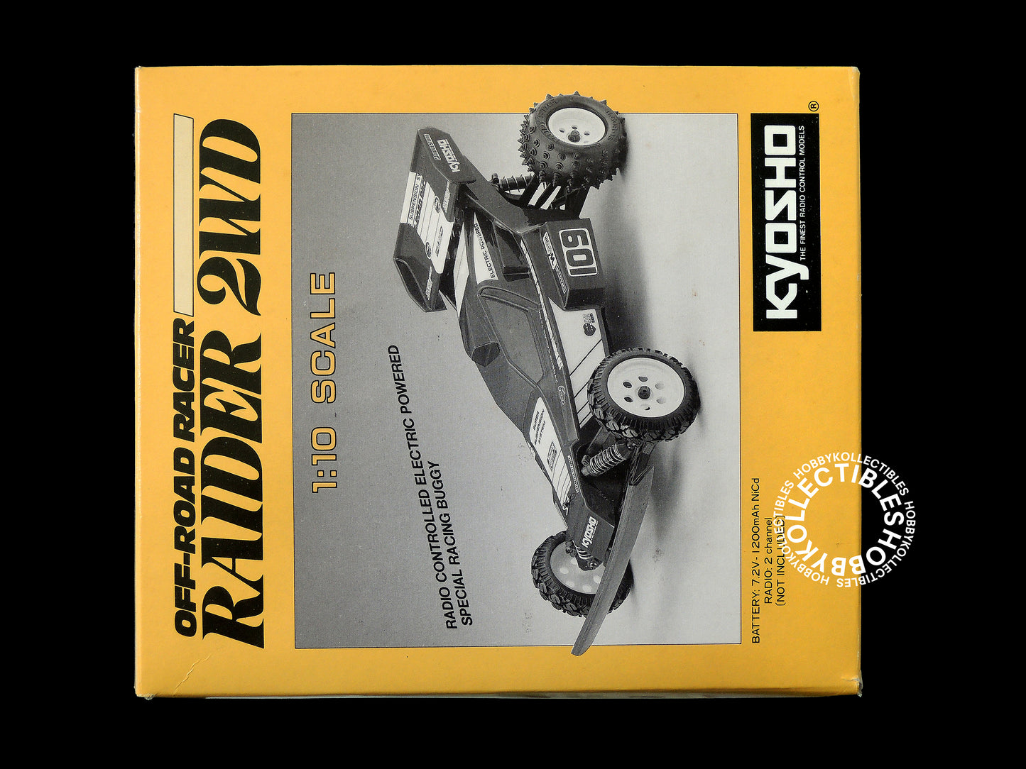 Kyosho Vintage 1/10 RC Raider Racing Buggy #3184 Model Kit