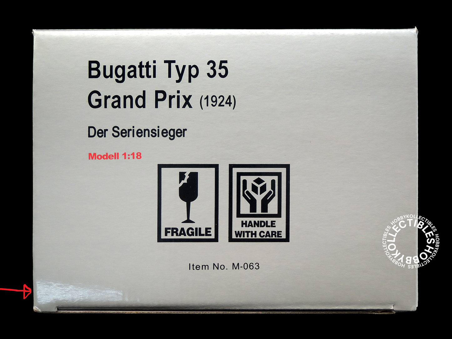 CMC 1/18 Bugatti Type 35 Diecast Model Car M-063(USED)